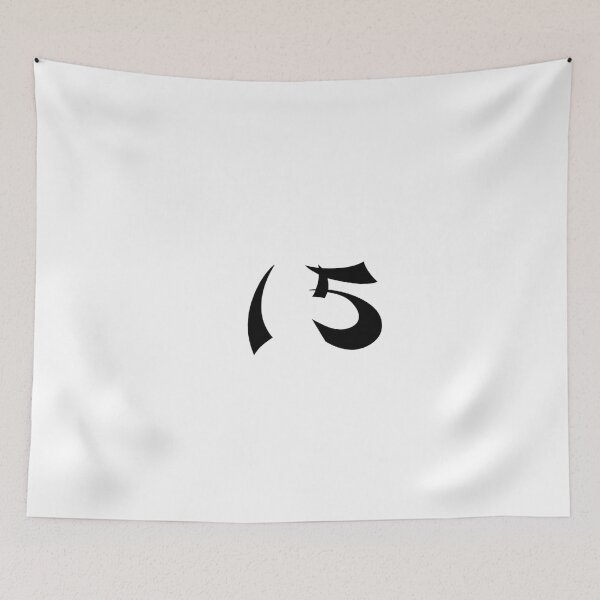 Item preview, 15, fifteen, black, shangai designed and sold by Numbers-Art.