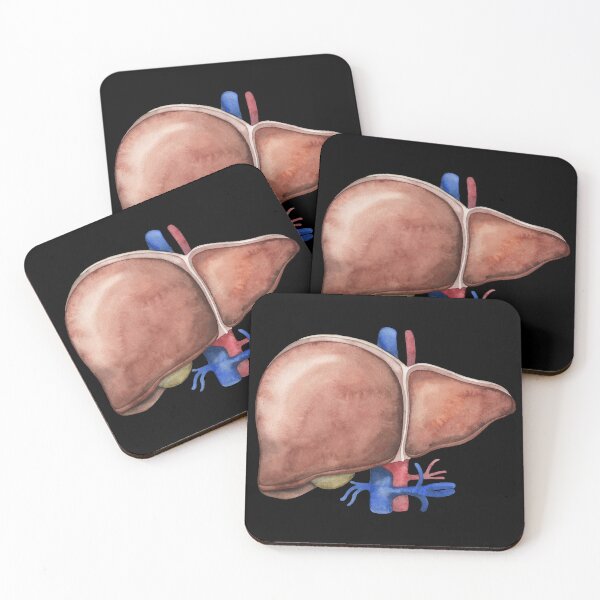 Item preview, Watercolor liver designed and sold by Ekaterina Glazkova.