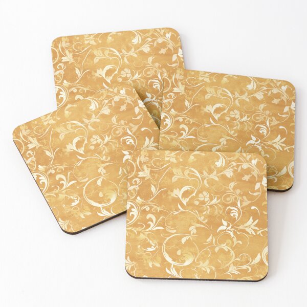 Item preview, Golden Brocade Motif II | Seamless designed and sold by Unrooted.