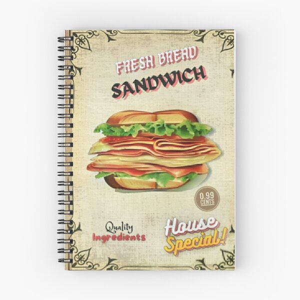 Item preview, Vintage Sandwich Poster designed and sold by Pretty-Bird.