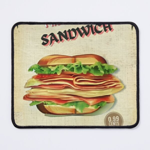 Item preview, Vintage Sandwich Poster designed and sold by Pretty-Bird.