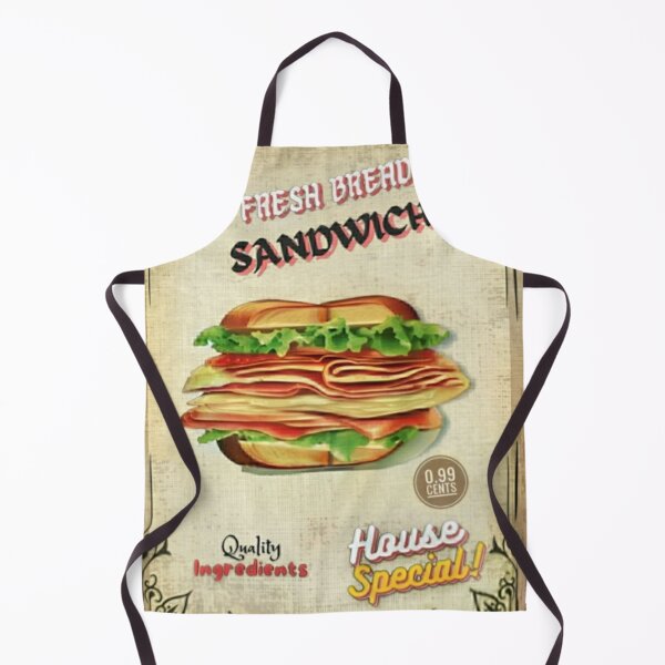 Item preview, Vintage Sandwich Poster designed and sold by Pretty-Bird.