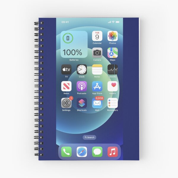 Item preview, iOS Home Screen - Blue designed and sold by Brent Sachs.