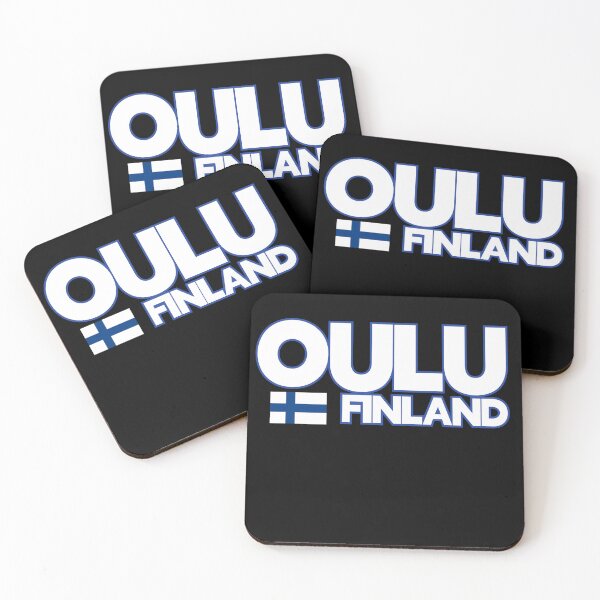Aperçu de l'œuvre Oulu Finlande créée et vendue par kawaii Cookies.
