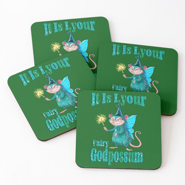 Artikelvorschau, Ich bin es, deine Fee, das Opossum entworfen und verkauft von box-artshop.