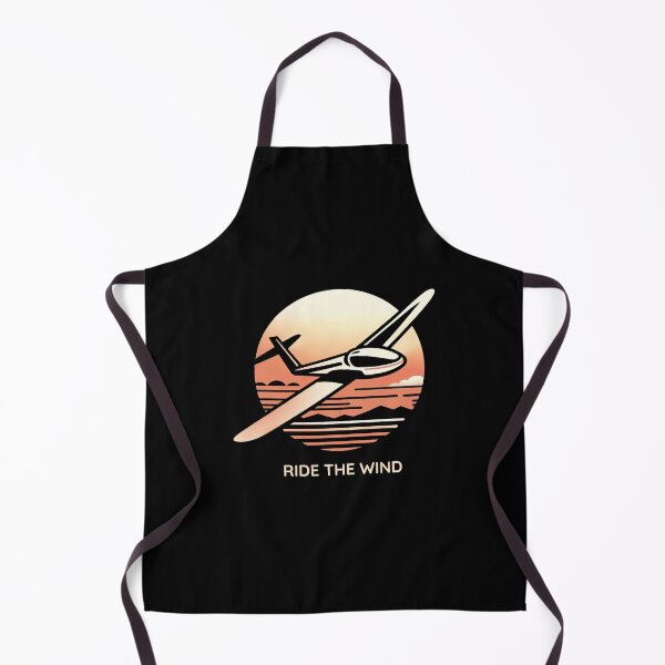 Item preview, Ride the Wind Glider Pilot Sailplane Biplane aerial floating soaring designed and sold by These_Prints.