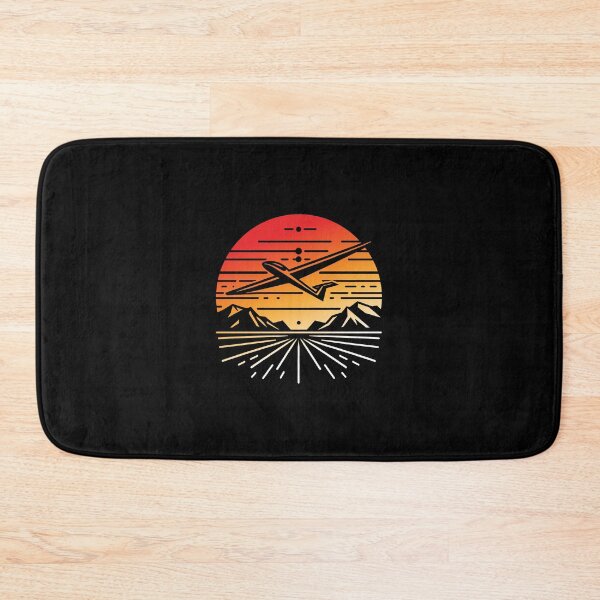 Item preview, Glider Pilot Sailplane Biplane aerial floating soaring designed and sold by These_Prints.