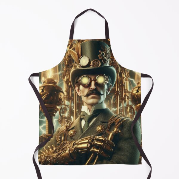 Item preview, Steampunk nikola tesla designed and sold by sevenmountains.