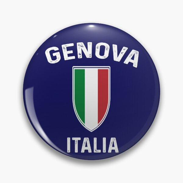 Item preview,  italian flag Vintage Genova Italia designed and sold by VISIONSTURME.