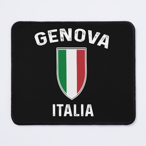 Item preview,  italian flag Vintage Genova Italia designed and sold by VISIONSTURME.