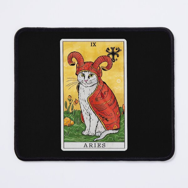 Item preview, Cat Aries Tarot Card - Funny Tarot designed and sold by canvadreamer444.