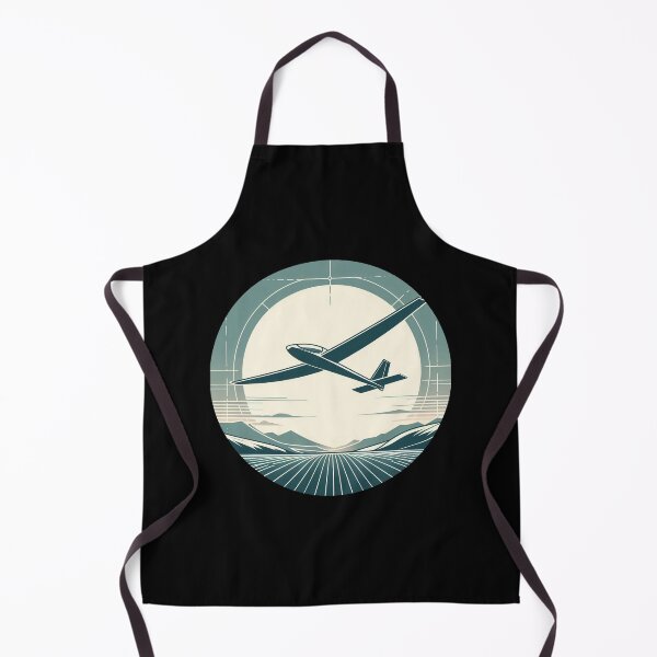 Item preview, Glider Pilot Sailplane Biplane aerial floating soaring designed and sold by These_Prints.