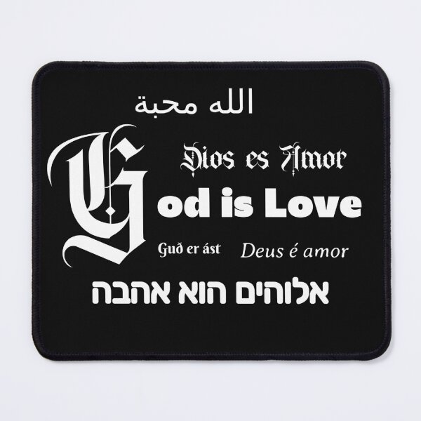 Item preview, God is Love in 6 Languages designed and sold by PhoenixTShirtz.