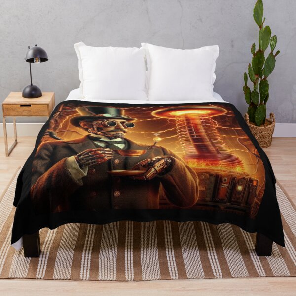 Item preview, Steampunk nikola tesla designed and sold by sevenmountains.