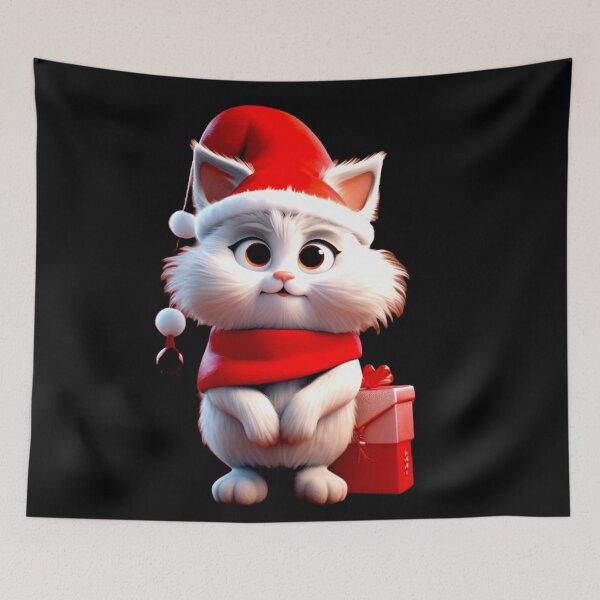 Item preview, Cat Santa - Clara designed and sold by Highlandkings.