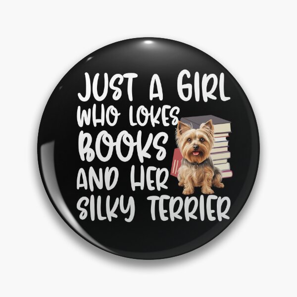 Artikelvorschau, Nur ein Mädchen, das Bücher und ihren Silky Terrier liebt entworfen und verkauft von TheAnimalZ00.