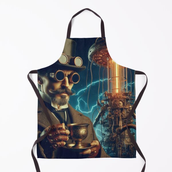 Item preview, Steampunk nikola tesla designed and sold by sevenmountains.