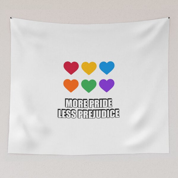 Item preview, More Pride Less Prejudice designed and sold by Inspirationmotivation.