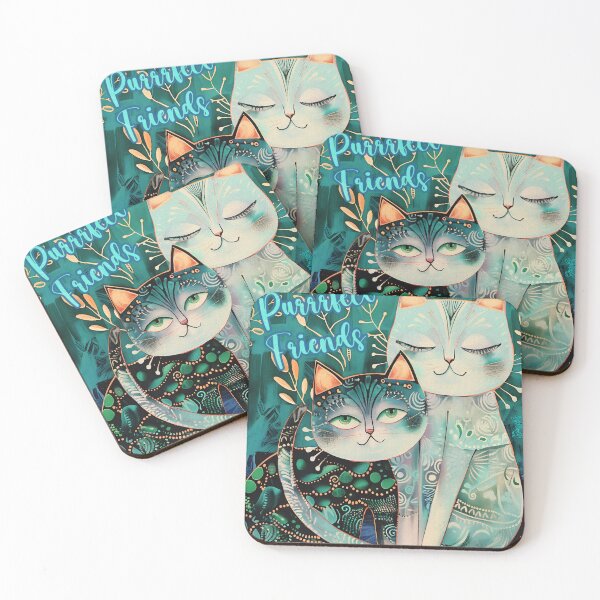 Item preview, Purrrfect Friends Cats designed and sold by uncledougie.