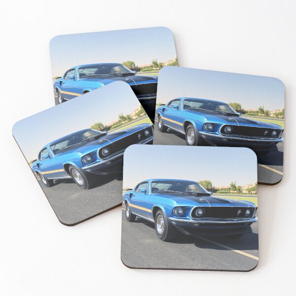 Item preview, Acapulco Blue Mustang Mach I designed and sold by PartnersInCrime.