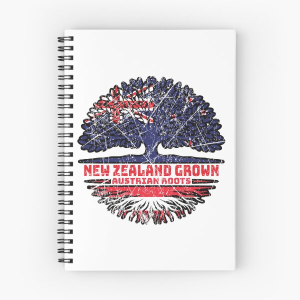 Item preview, Austria Austrian New Zealander New Zealand Tree Roots Flag designed and sold by FlagX.