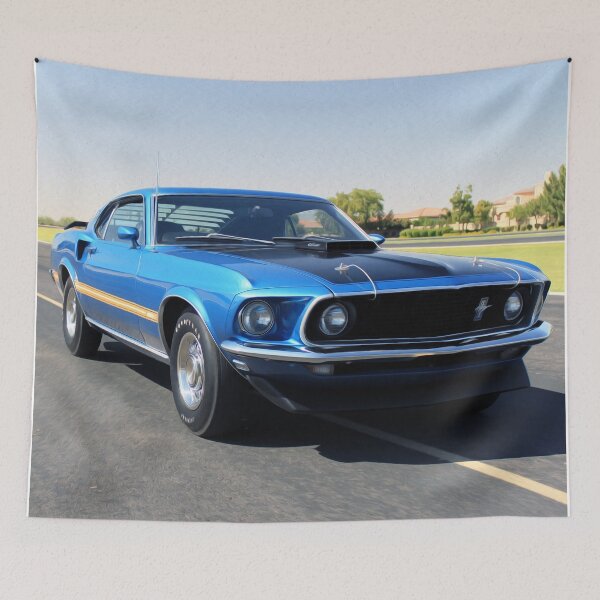 Item preview, Acapulco Blue Mustang Mach I designed and sold by PartnersInCrime.