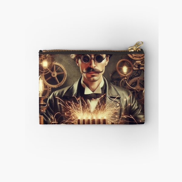 Item preview,  Steampunk nikola tesla designed and sold by sevenmountains.