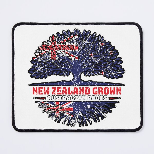 Item preview, Australia Australian New Zealander New Zealand Tree Roots Flag designed and sold by FlagX.