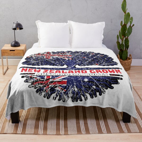 Item preview, Australia Australian New Zealander New Zealand Tree Roots Flag designed and sold by FlagX.