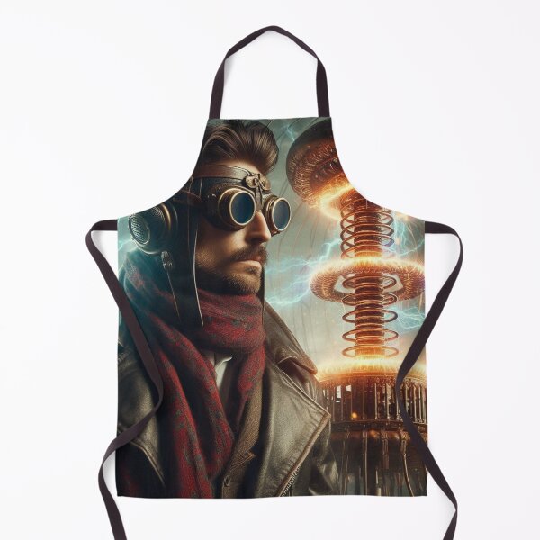 Item preview, Steampunk nikola tesla designed and sold by sevenmountains.