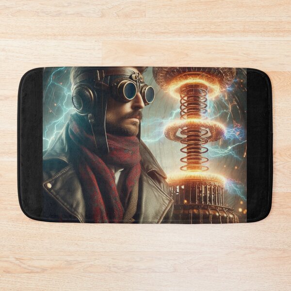 Item preview, Steampunk nikola tesla designed and sold by sevenmountains.