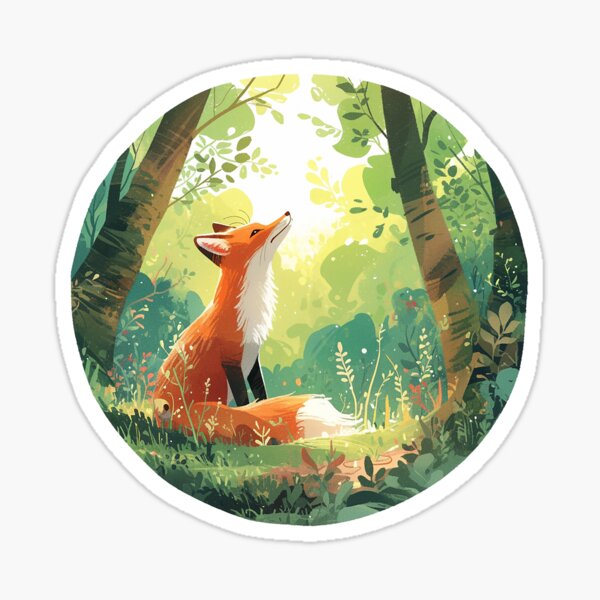 Item preview, Fox in Forest designed and sold by Christian Weiss.