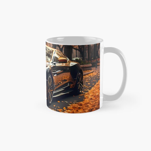 Item preview, Black Aston Martin DBS In Autumn Park  designed and sold by RevUpDesign.