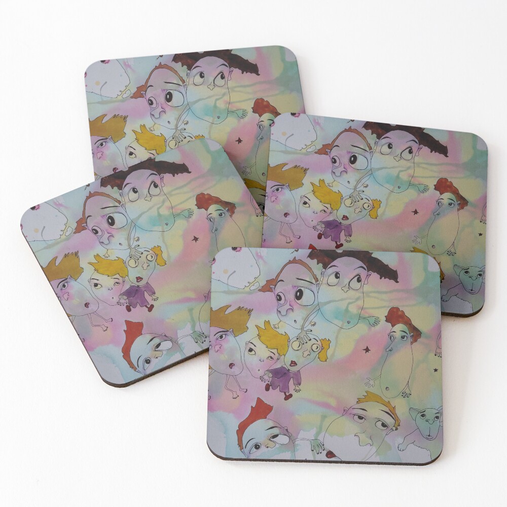 Item preview, Coasters (Set of 4) designed and sold by Rorschach68.