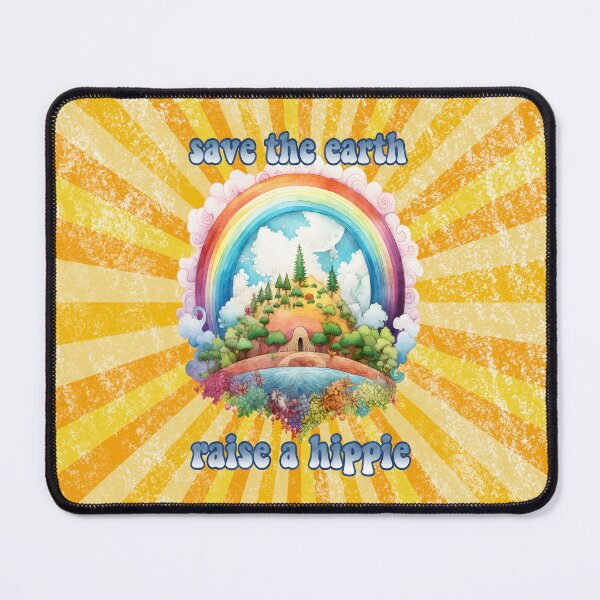 Item preview, Vintage Save the Earth Raise a Hippie Clothing designed and sold by MysticOzzy.