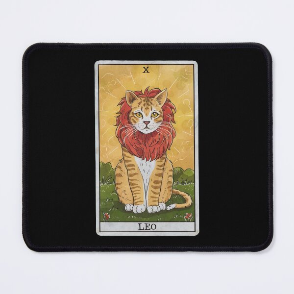 Item preview, Cat Leo Tarot Card - Funny Tarot designed and sold by canvadreamer444.