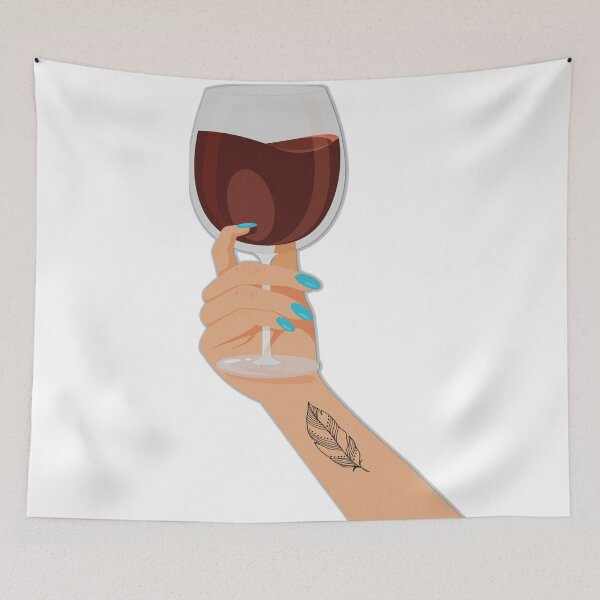 Item preview, Red wine designed and sold by Hen-C-Art.