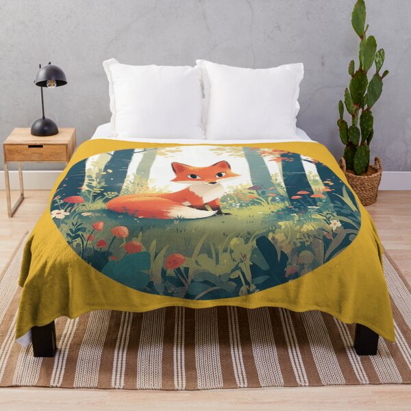 Item preview, Majestic Fox in Forest designed and sold by Christian Weiss.