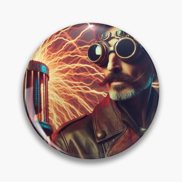 Item preview, Steampunk nikola tesla designed and sold by sevenmountains.