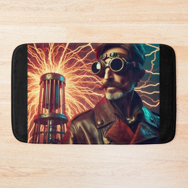 Item preview, Steampunk nikola tesla designed and sold by sevenmountains.