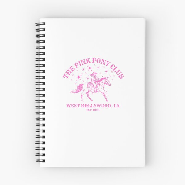 Item preview, Chappell Roan Pink Pony Club Notebook Journal designed and sold by jbakes125.