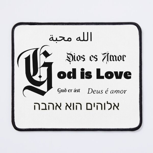 Item preview, God is Love in 6 Languages designed and sold by PhoenixTShirtz.