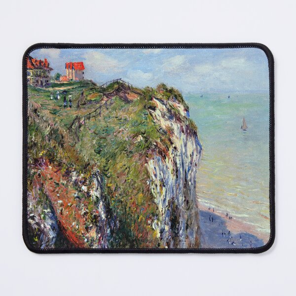 Item preview, Clifftop at Dieppe Claude Monet Painting designed and sold by ArtUnova.