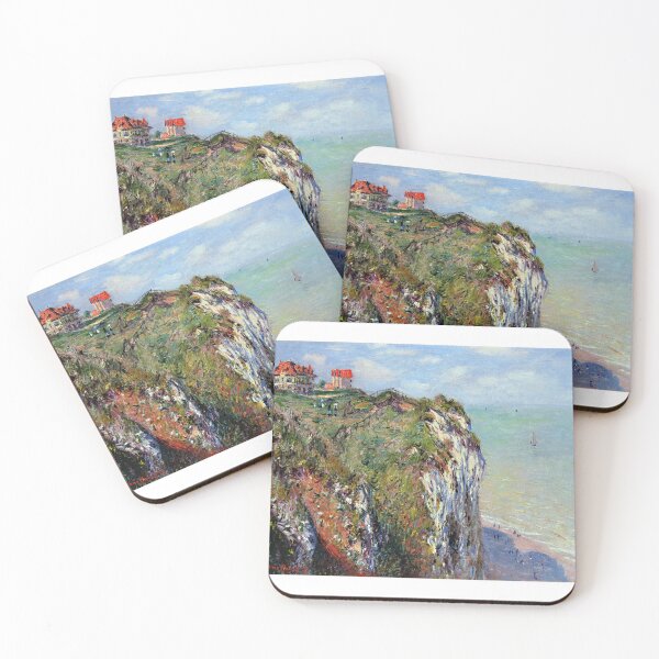 Item preview, Clifftop at Dieppe Claude Monet Painting designed and sold by ArtUnova.