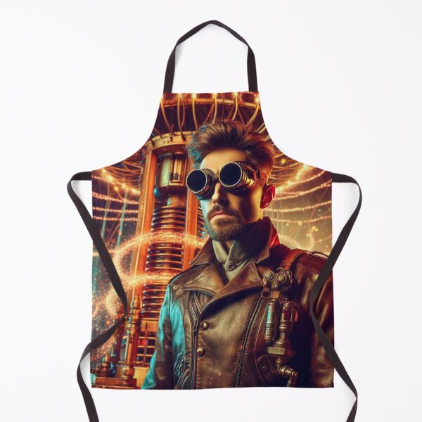 Item preview, Steampunk nikola tesla designed and sold by sevenmountains.