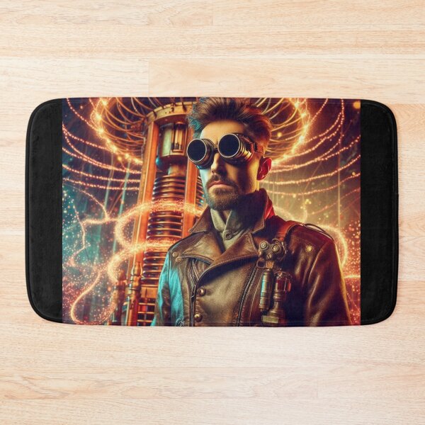 Item preview, Steampunk nikola tesla designed and sold by sevenmountains.