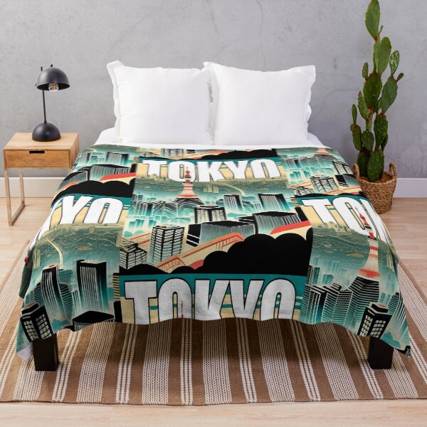 Item preview, Tokyo Skyline Illustration Travel Art designed and sold by jessephotoart.