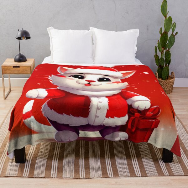 Item preview, Cat santa Cleveland designed and sold by Highlandkings.