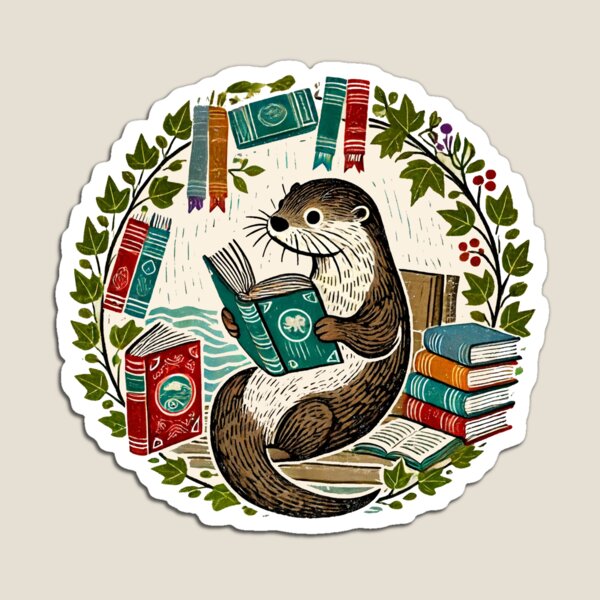 Item preview, Reading Otter designed and sold by Boog Monst .