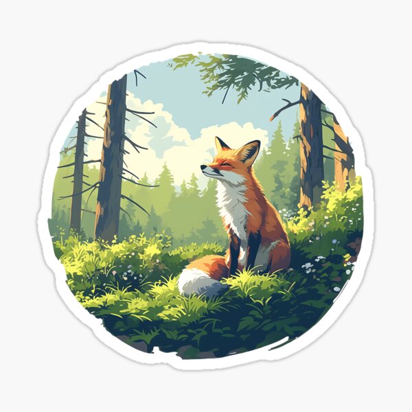 Item preview, Fox in Forest designed and sold by Christian Weiss.